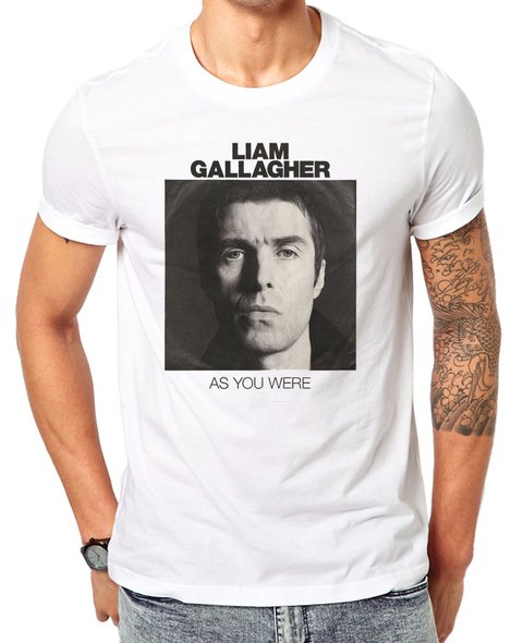 Remeras Liam Gallagher / As You Were