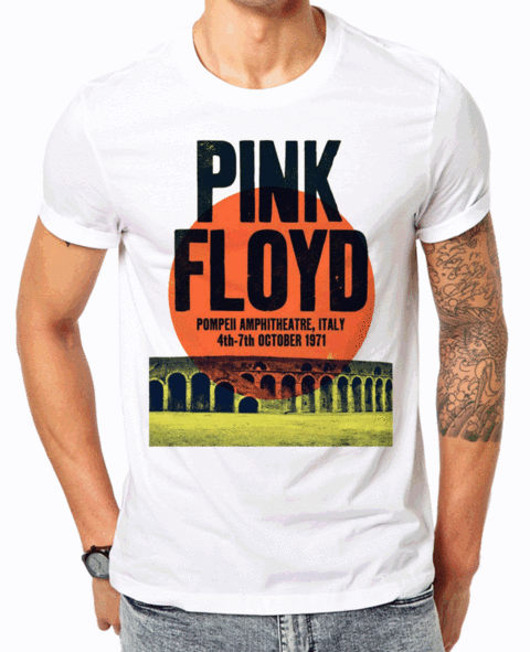 Remeras Pink Floyd At Pompeii