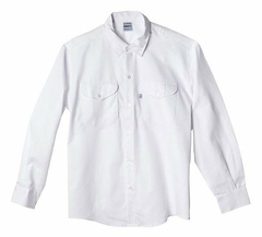 CAMISA OMBU TELA GRAFA ALGODON 100% AZUL/BEIGE/AZULINO/VERDE/BLANCO - ABASTECER SEGURIDAD SA