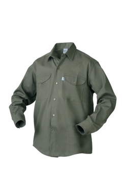 CAMISA OMBU TELA GRAFA ALGODON 100% AZUL/BEIGE/AZULINO/VERDE/BLANCO - comprar online