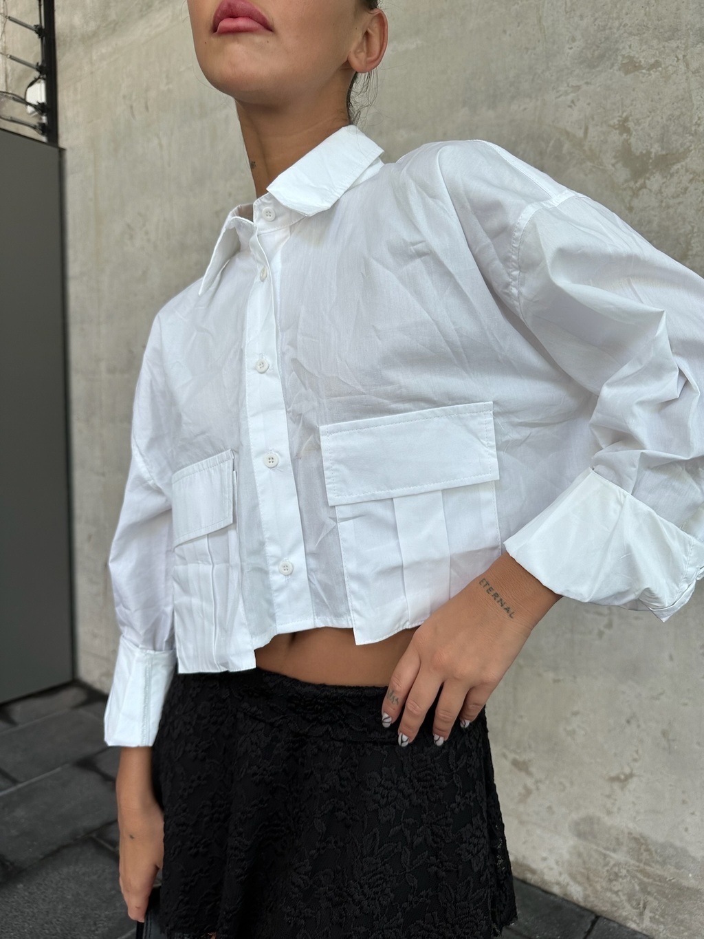 CAMISA CROP VEGA Comprar en Bohemianrose