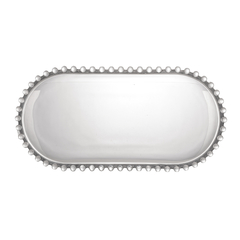 TRAVESSA CRISTAL OVAL PEARL 30x15x2CM - comprar online