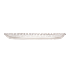 TRAVESSA CRISTAL OVAL PEARL 24x12x2cm - comprar online