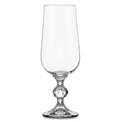 TAÇA DE CRISTAL BOHEMIA PARA CHAMPAGNE KLAUDIE 180ML - CONJUNTO C/6