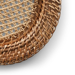 CONJUNTO COM 6 SOUSPLAT RATTAN NATURAL - 33CM - comprar online