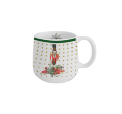 CANECA CHRISTMAS GIFTS BORDA VERDE 400ML - UNIDADE