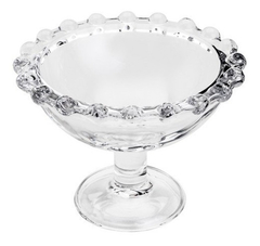 BOWL COM PÉ CRISTAL PEARL 8X6CM - comprar online