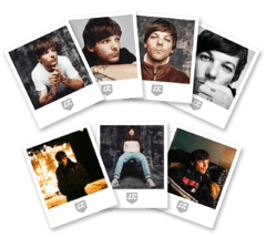 Polaroids Louis Tomlinson - Pack x 7