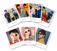 Polaroids Paramore - Pack x 7 en internet