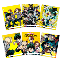 Asignaturas Boku No Hero - Pack x 6