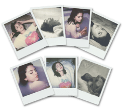 Polaroids Selena Gomez - Pack x 7 - comprar online