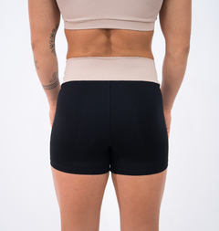 Shorts Curto Preto/Nude Lurk - Lurk | Meias e Vestuário Fitness [@lurkbr]