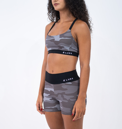 Shorts Curto Camo Cinza Claro - comprar online