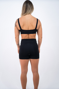 Shorts Recorte Preto Lurk - Lurk | Meias e Vestuário Fitness [@lurkbr]