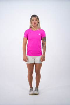 Camiseta Feminina Dry Poliamida Pink - comprar online