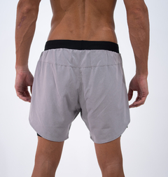 Shorts Curto c/Lycra 2x1 Cinza Lurk - loja online