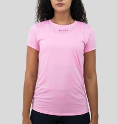Camiseta Feminina Dry Rosa Lurk