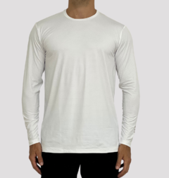 Camiseta UV Manga Longa Branca Lurk