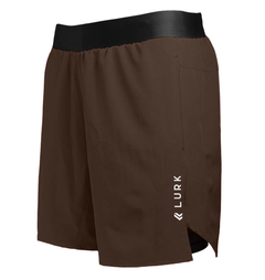 Shorts Curto c/Lycra 2x1 Café Lurk