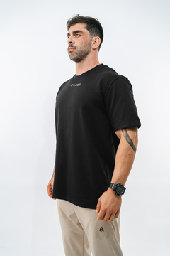 Camiseta Oversized Preto Logo Lurk - comprar online