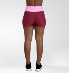 Shorts Recorte Cereja/Rosa Lurk - Lurk | Meias e Vestuário Fitness [@lurkbr]