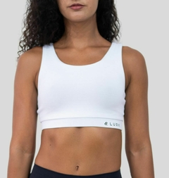 Top Cropped Branco Lurk - comprar online