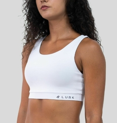 Top Cropped Branco Lurk