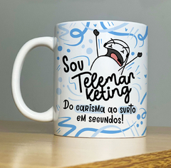 Caneca Sou Telemarketing na internet