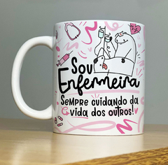 Caneca Sou Enfermeira(o)