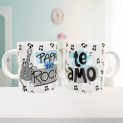 Caneca Papai do Rock