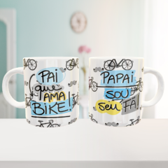 Caneca Papai que Ama Bike