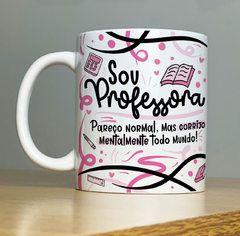 Caneca Sou Professor(a) na internet