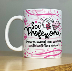 Caneca Sou Professor(a) - Banguela Gifts | Personalizados