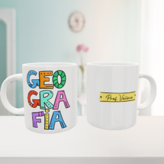 Caneca Professor Geografia