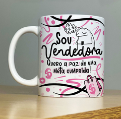 Caneca Sou Vendedor(a)