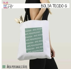 Bolsa Tecido Personalizada - G