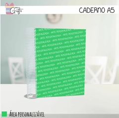 Caderno Personalizado A5 - 15x21cm
