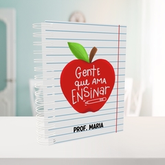 Caderno Professora Maçã