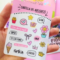 Mini Álbum de Fotos e Figurinhas Crianças - Meninas na internet