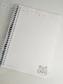 Imagem do Caderno + Estojo c/ Elástico Pets Hamster