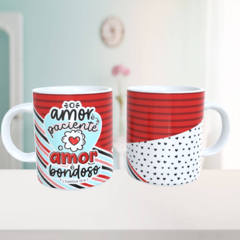 Caneca Namorados Amor Paciente