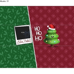 Embalagem Natal para Barra Chocolate 90g - loja online