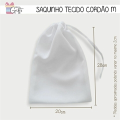 Saquinho em Tecido c/ Cordão - M - comprar online