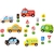Vehículos y señales de tránsito en caja - comprar online