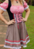 vestido típico oktoberfest