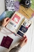 Porta pasaporte/documentos de viaje - Rosa - comprar online