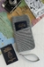 Porta pasaporte/documentos de viaje - Gris