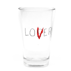 VASO DE VIDRIO LOVER LOSER (LICENCIA OFICIAL)
