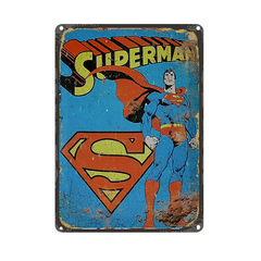 CHAPA VINTAGE: SUPERMAN - DC COMICS