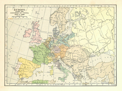 Europa, Congreso de Vienna (1815-1839) 1907